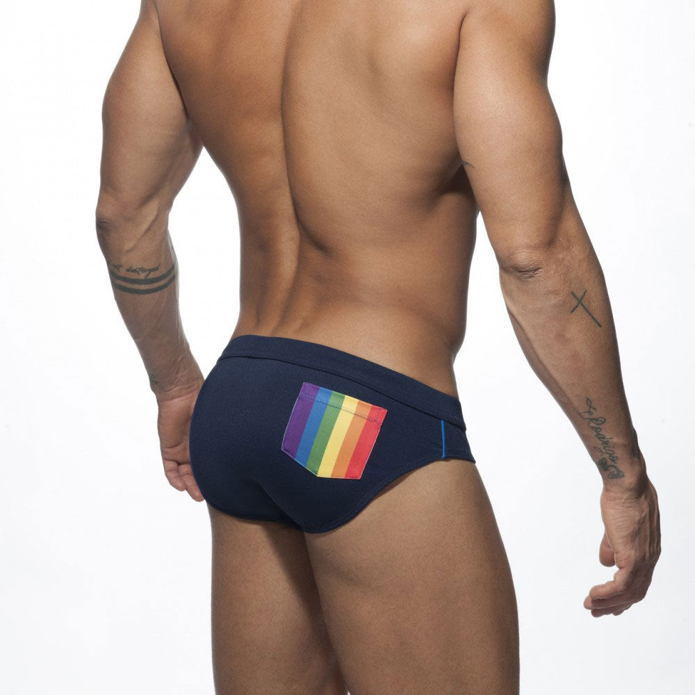 Wholesale Rainbow Element Triangular Swimwear